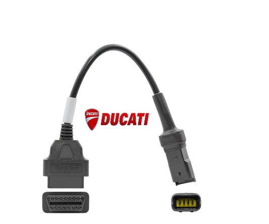 Ducati Motorbike OBD2 to 4pin Cable