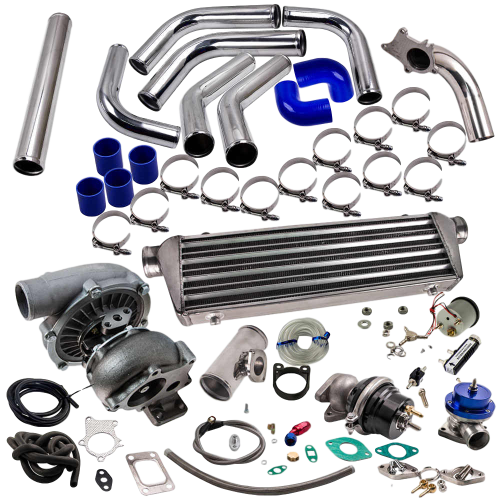 T3/T4 T04E Turbo Kit Upgrade Stage 3 Universal Turbo Starter Kit 400HP max