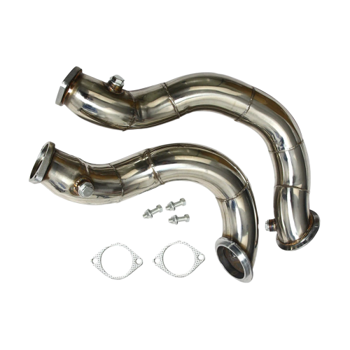 3.0 Inch Exhaust Catless Turbo Downpipe BMW Twin Turbo N54 N54B30