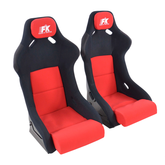 Sportseat Set Evolution Fabric Red